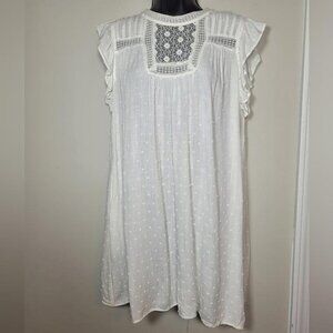 Lightweight Lacey Swiss Dot Cotton